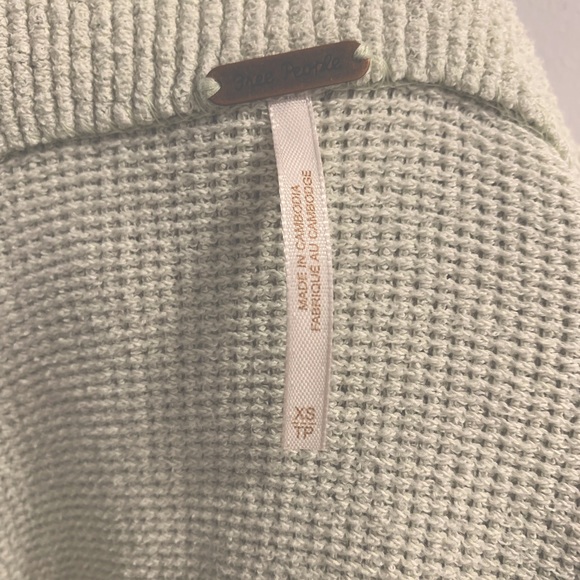 Free people slouchy ottoman sweater - Picture 4 of 5